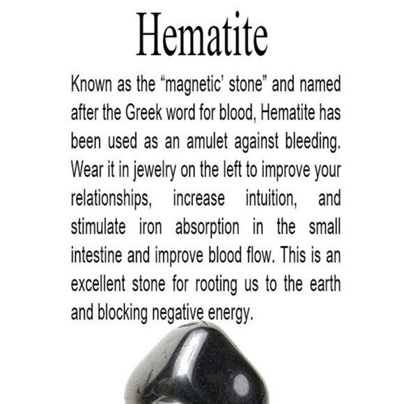 Blue Crazy Lace Agate Heart & Hematite Choker! Calm + Tranquility Heart Necklace - Picture 13 of 14